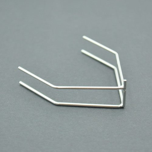 Rear Nerf Bar, 1/18 Silver Crown